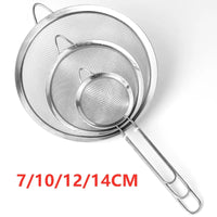 Fine Mesh Stainless Steel Strainer for Food Filtering