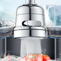 3-Mode Rotatable Kitchen Faucet Sprayer: Splash-Proof and Water-Saving Accessory