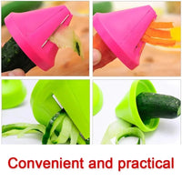 Multifunctional Spiral Shredder Peeler for Fruits and Vegetables