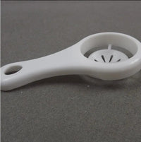 Egg White Separator Tool: Plastic Yolk Filter Gadget for Kitchen