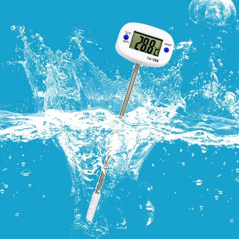 Kitchen Oil, Coffee, Barbecue Thermometer for Measuring Temperature