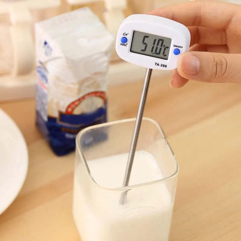 Kitchen Oil, Coffee, Barbecue Thermometer for Measuring Temperature