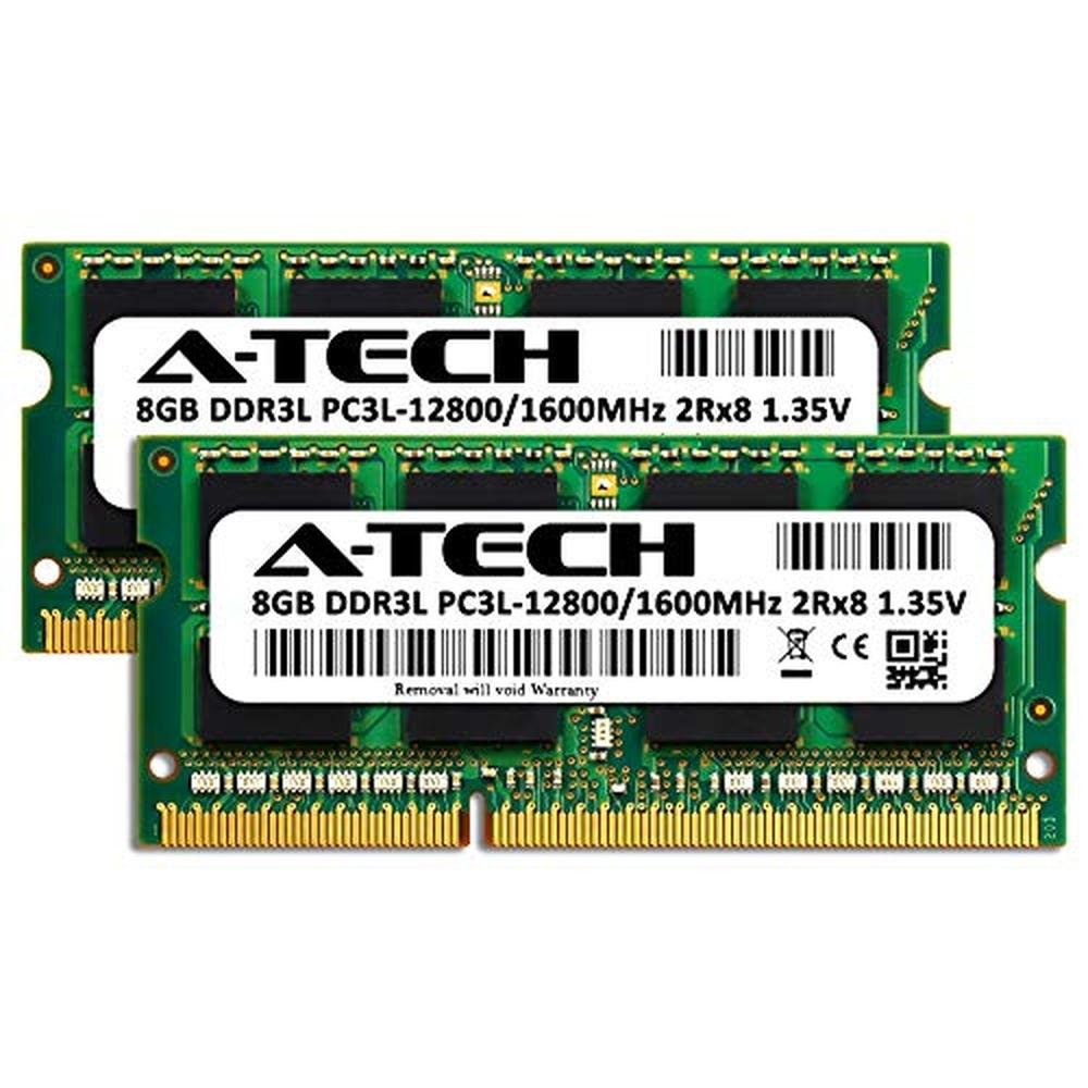 A-Tech 16GB (2x8GB) DDR3/DDR3L 1600MHz PC3L-12800 – Side View