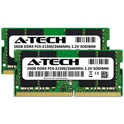 PC4 Tech: A-Tech 32GB (2x16GB) DDR4 2666MHz PC4-21300 – Side View