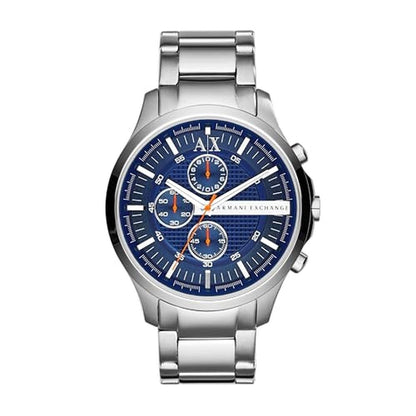 Men Armani: Armani Exchange Chronograph Men's Watch – Front View