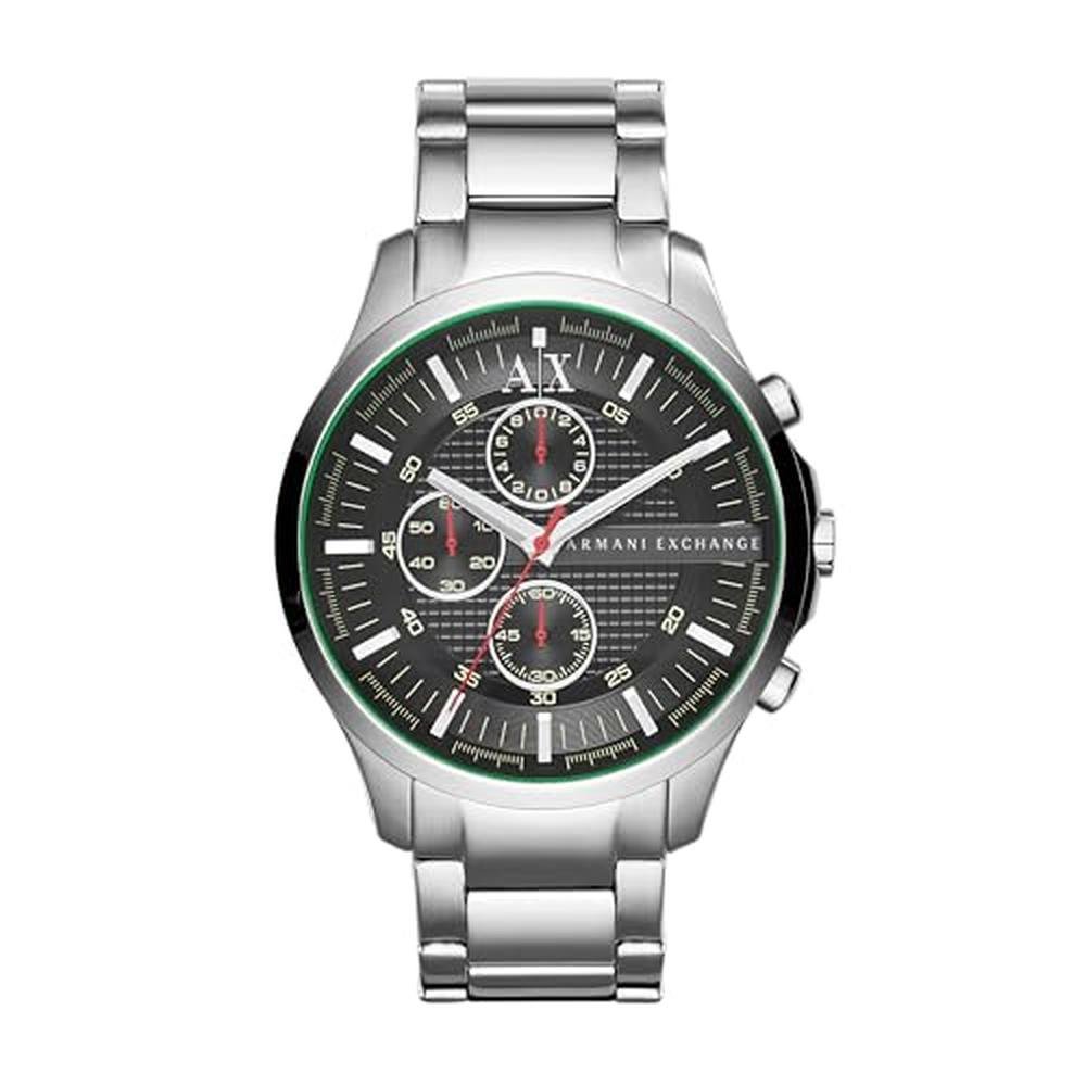 Men Armani: Armani Exchange Chronograph Men's Watch – Front View