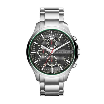 Men Armani: Armani Exchange Chronograph Men's Watch – Front View