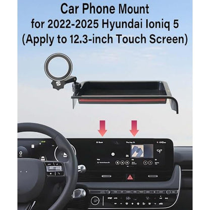 Phone Mount: AbeeyGeomarn Magnetism Car Phone Holder for – Side View