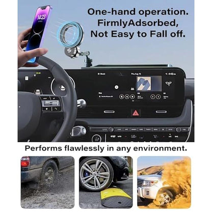 Phone Mount: AbeeyGeomarn Magnetism Car Phone Holder for – Close-up Detail
