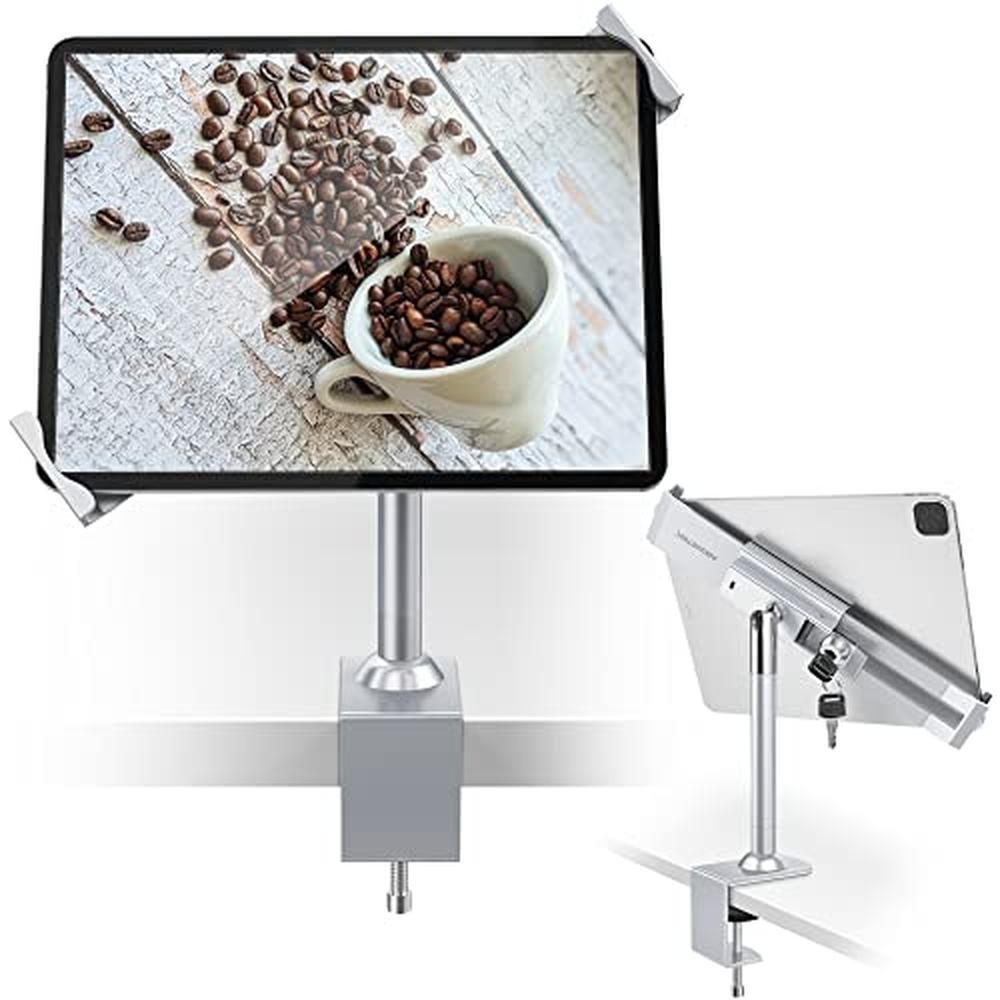 Tablet Stand: Abovetek Anti-Theft Locking Tablet Stand – Front View
