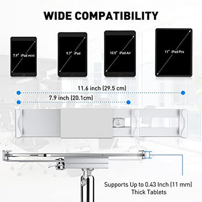 Tablet Stand: Abovetek Anti-Theft Locking Tablet Stand – Close-up Detail