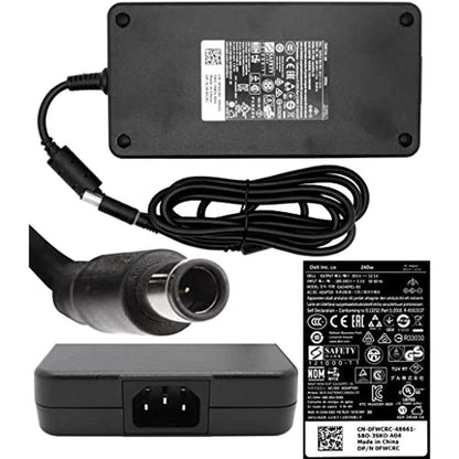 M17x Adapter: Alienware Area-51 M17x 240W FWCRC AC Adapter – Close-up Detail