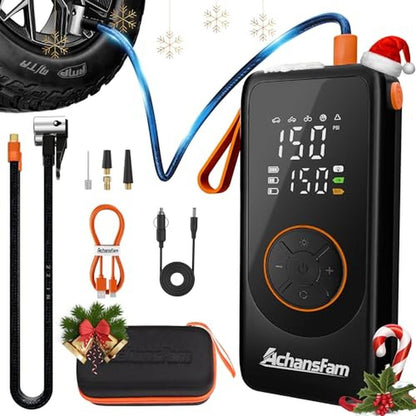 Achansfam P9 Pro Portable Air Compressor – Front View