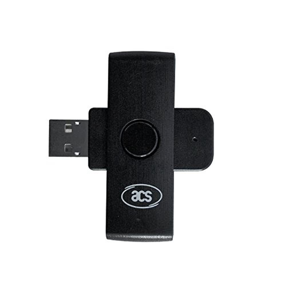 ACS ACR38U-N1 PocketMate USB Smart Card Reader and Writer – In Use