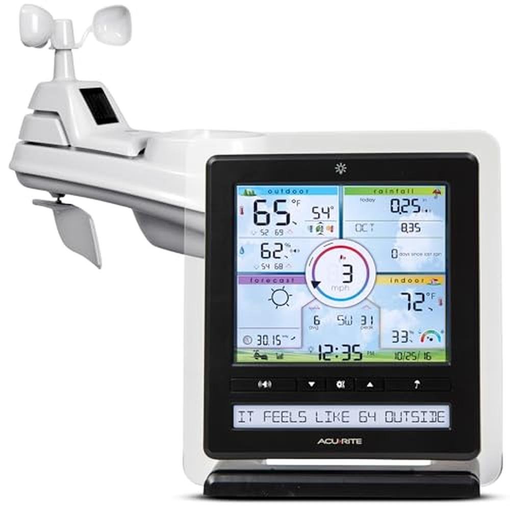 Weather Acurite: Acurite Iris 5-in-1 Wireless Indoor – Front View