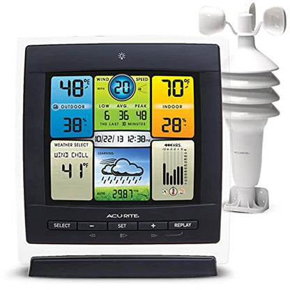 Acurite Notos: 3-in-1 Weather Station for Indoor Outdoor – Front View