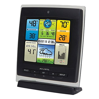 Acurite Notos: 3-in-1 Weather Station for Indoor Outdoor – Side View