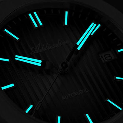 Men's Addiesdive Watch: ADDIESDIVE NH35 Automatic Dress – Close-up Detail