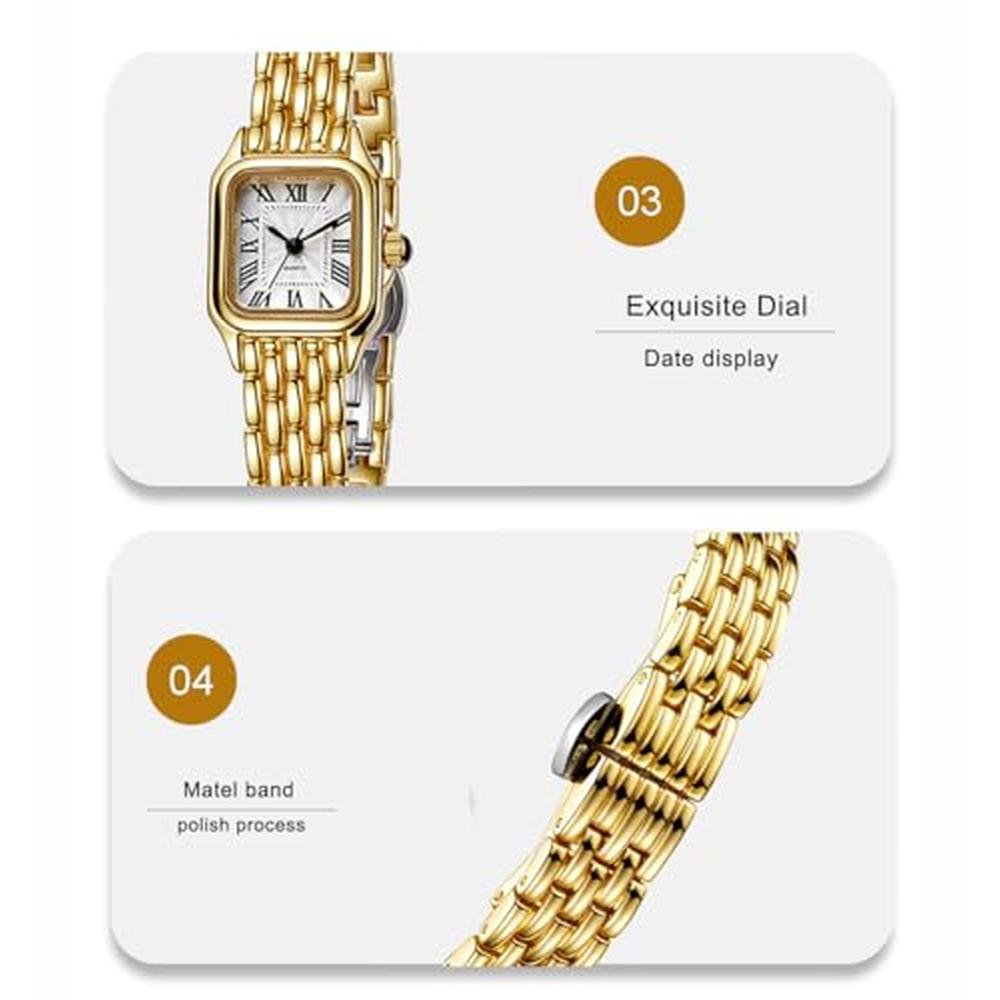 ADSBIAOYE Gold Watches for Women – Packaging