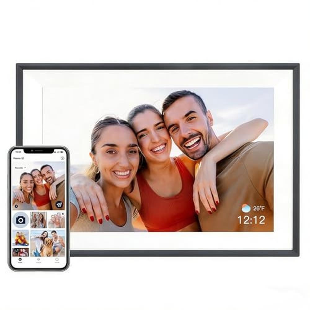 AEEZO 10.1 Inch WiFi Digital Picture Frame – Front View