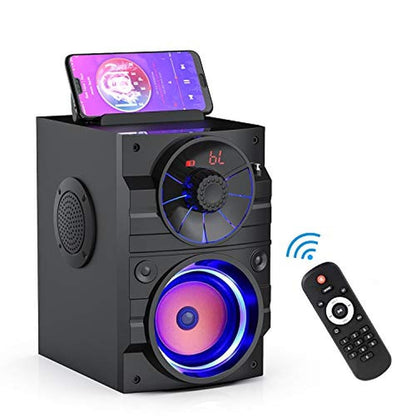 Bluetooth Speaker: Aesackir B9-3 Portable Big Bluetooth – Front View