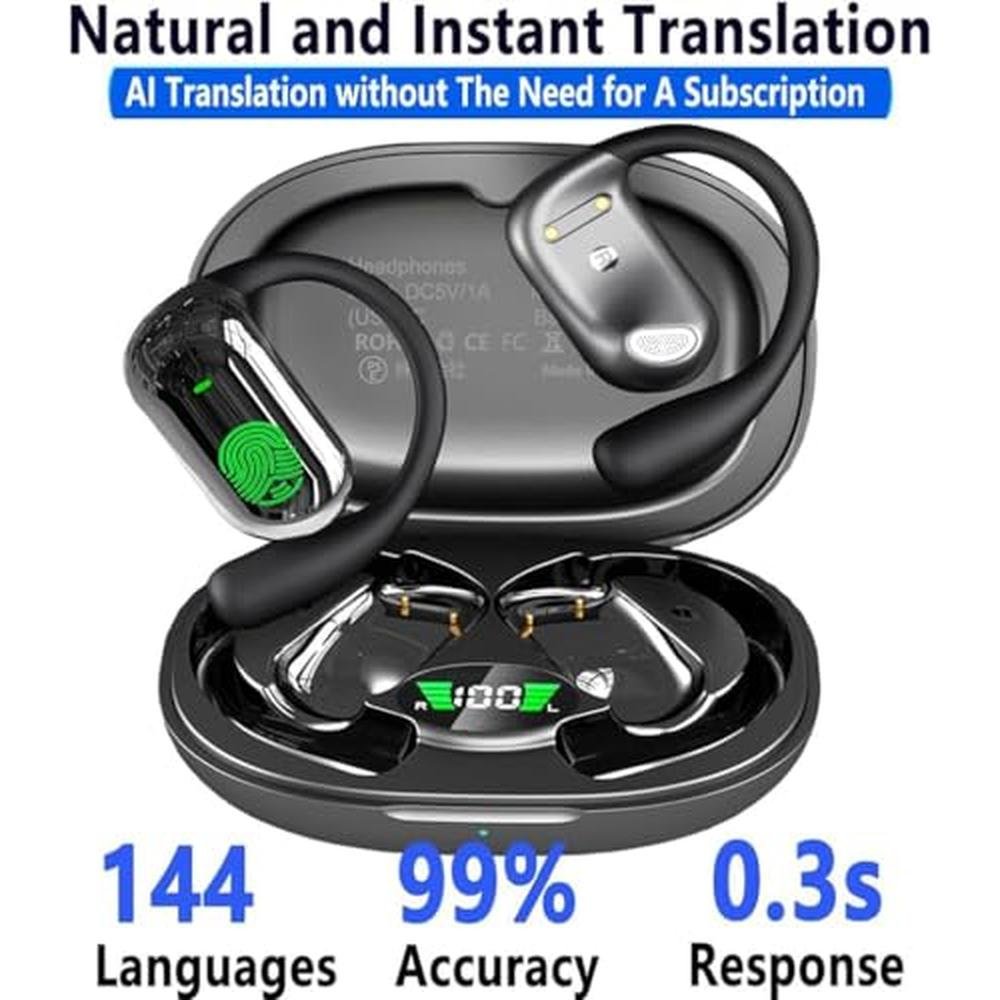 Translation Earbuds: Audifonos Traductores Real-Time – Side View
