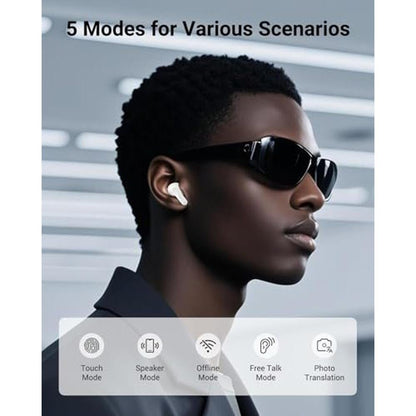 Earbuds Translation: AI-Powered Translator Earbuds with 5 – Close-up Detail