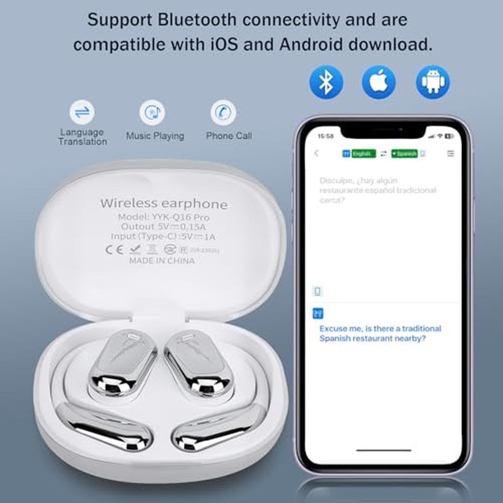 Earbuds Translation: AI Translation Earbuds Real Time – Packaging