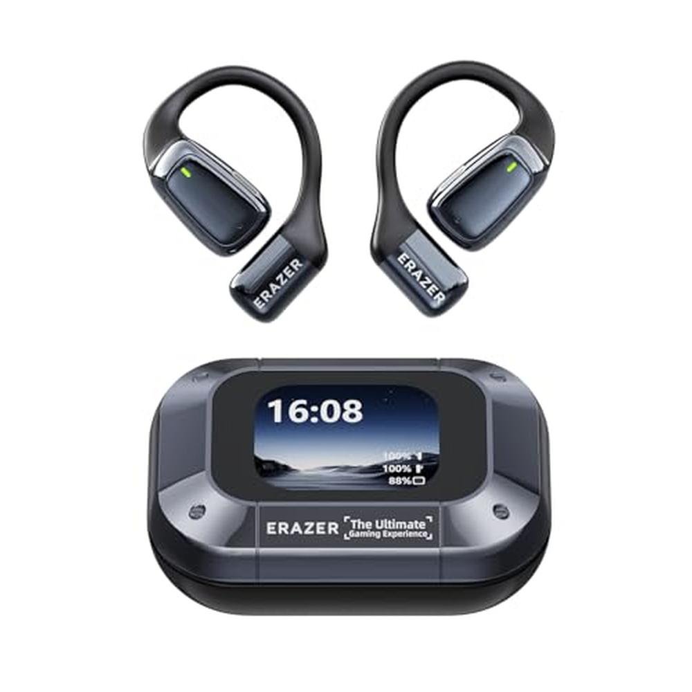 Translation Earbuds: AI-Powered Real-Time Language – Front View