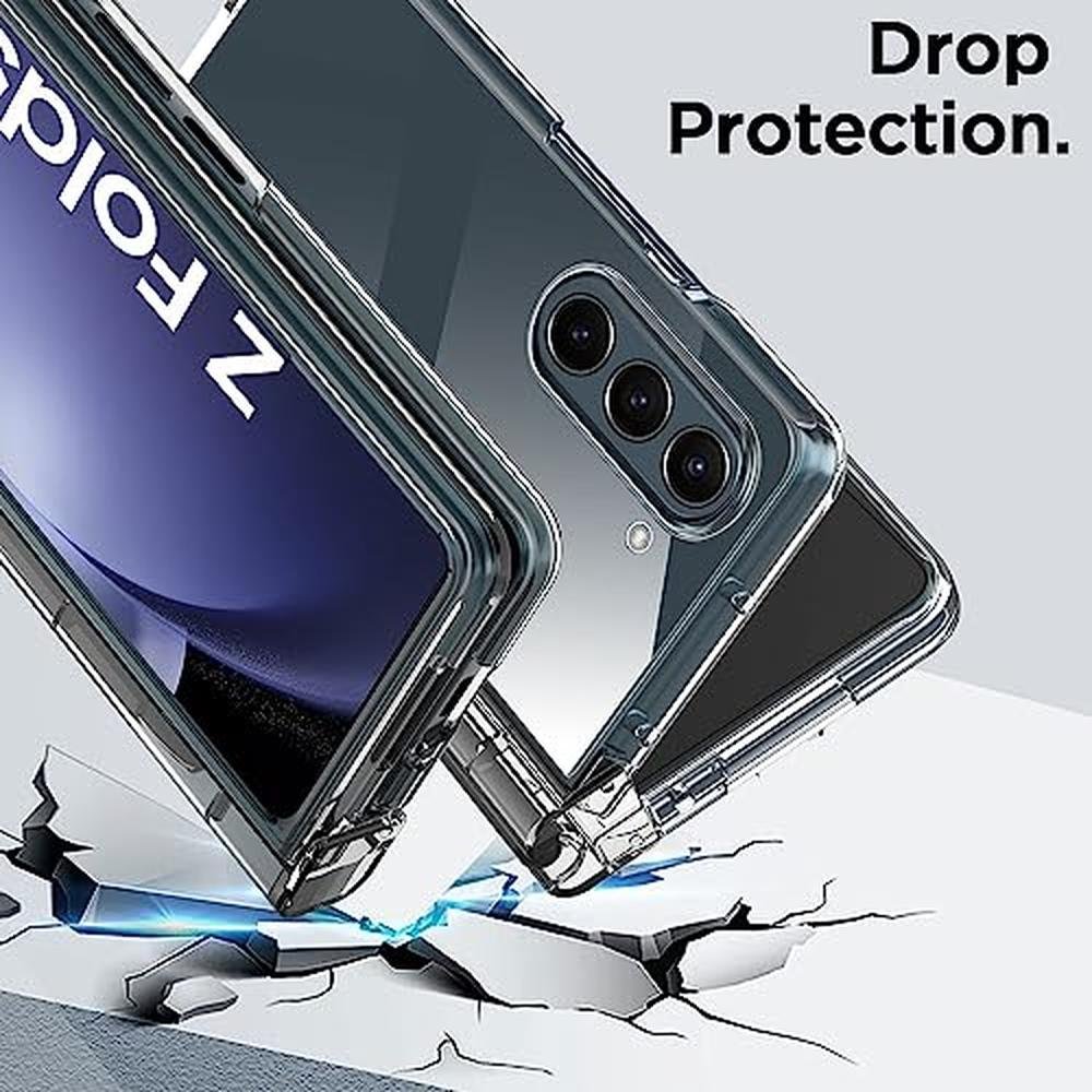 Galaxy Fold 5 Case: AICase Clear Phone Case with S Pen – In Use