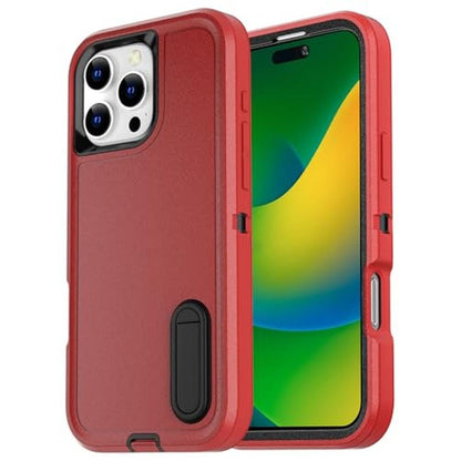 iPhone 16 Pro Case: AICase Triple Layer Heavy Duty Drop – Front View