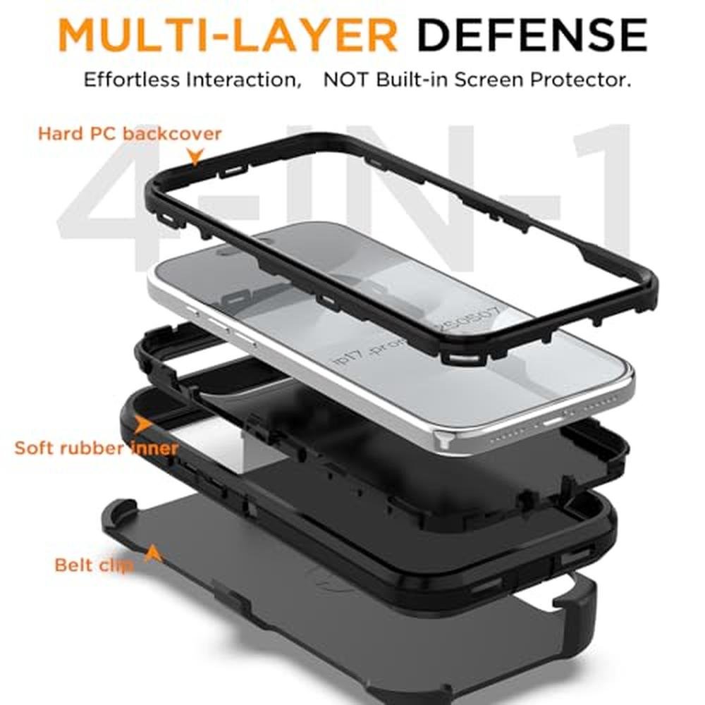 iPhone Drop Protection: AICase iPhone 17 Pro Max Case – Side View
