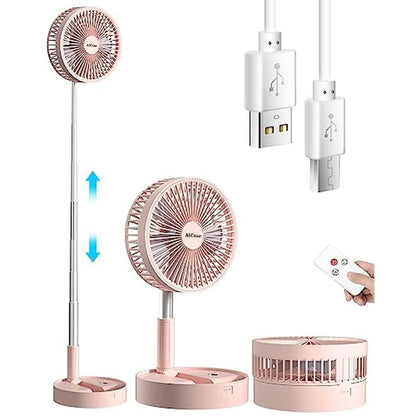 Fan AICase: AICase Stand Fan Folding Portable Telescopic – Front View