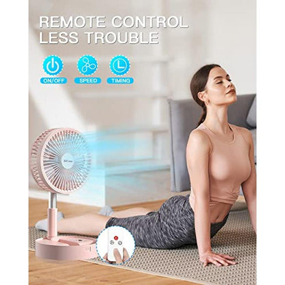 Fan AICase: AICase Stand Fan Folding Portable Telescopic – In Use