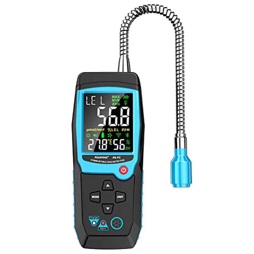 Natural Gas Detector: Aicevoos High-End Rechargeable Device – Front View
