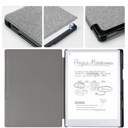 Aippdo Case: Remarkable Paper Pro Tablet 11.8 Hard Back – Side View