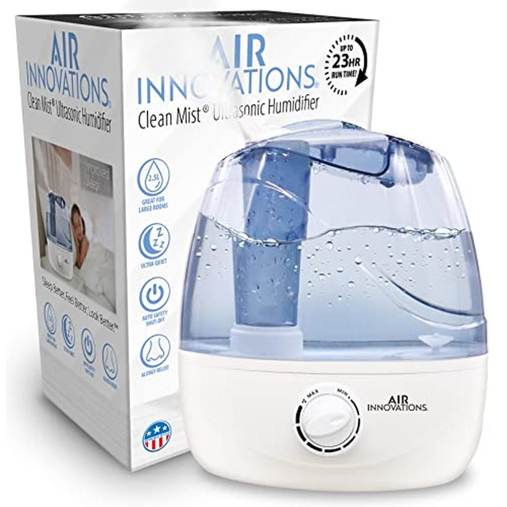 Cool Mist Humidifier: Air Innovations AI-103 Ultrasonic – Front View