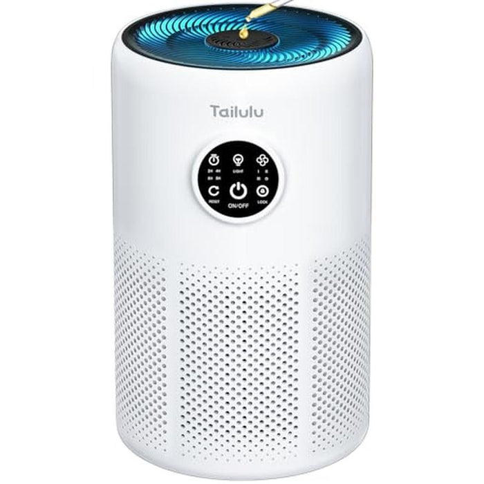 Air Purifiers: Tailulu D10 HEPA Air Purifier for Home with – Front View