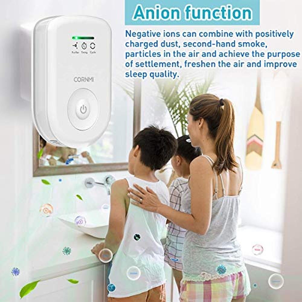 Air Purifiers: Dual-Function Ozone and Negative Ion Ionizer – Close-up Detail