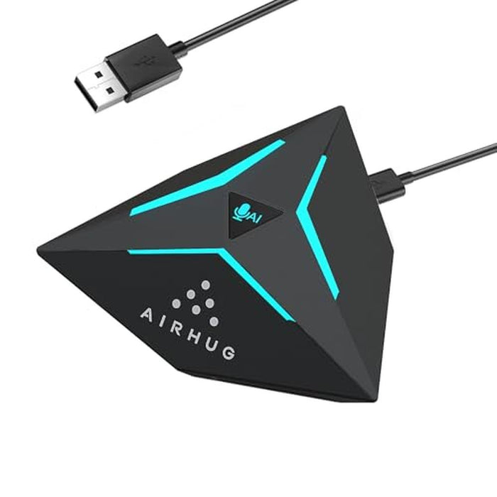 Microphone Airhug: AIRHUG USB Gaming Microphone One-Touch – Front View