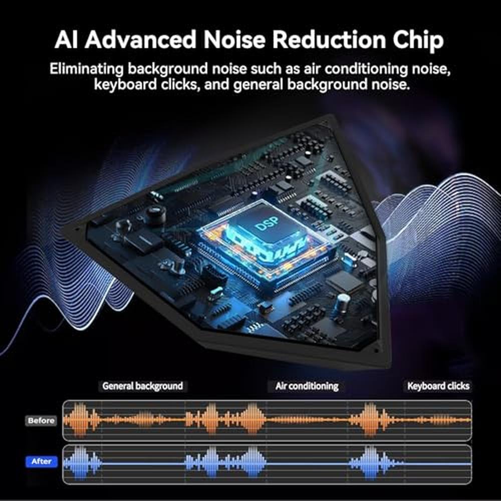 Microphone Airhug: AIRHUG USB Gaming Microphone One-Touch – Close-up Detail