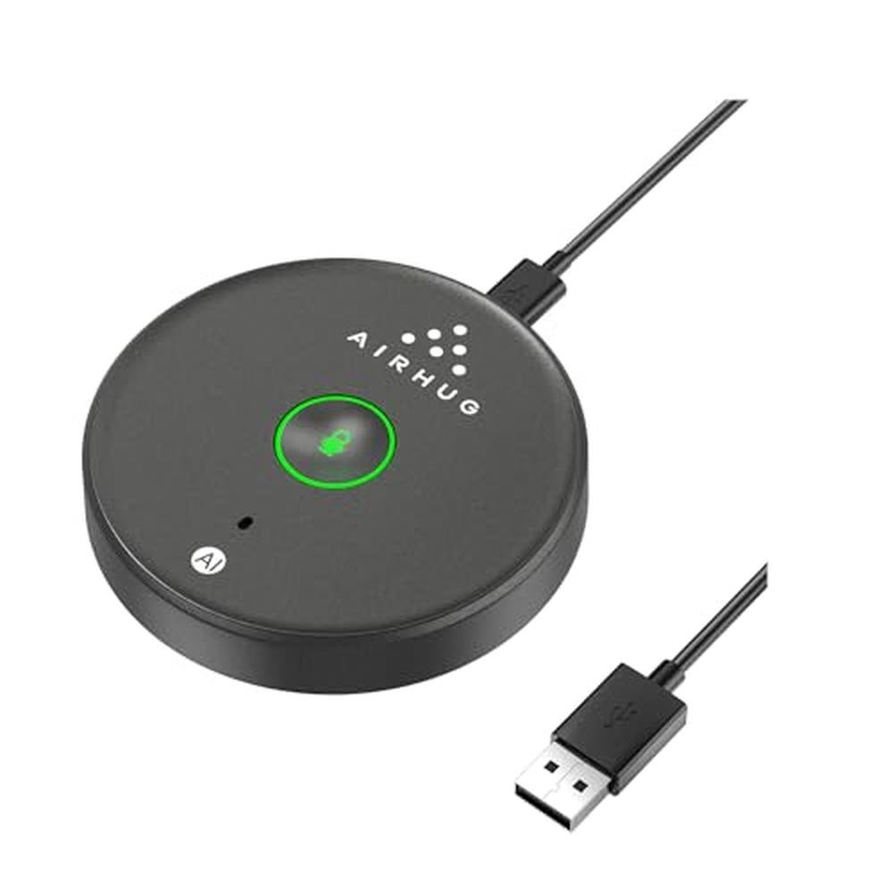 Airhug Microphone: Airhug USB Microphone Omnidirectional – Front View