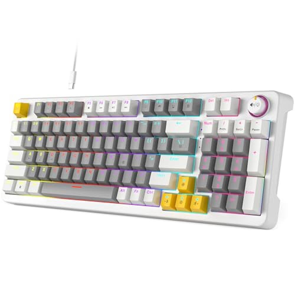 AK96 Smart Mechanical Keyboard – Front View