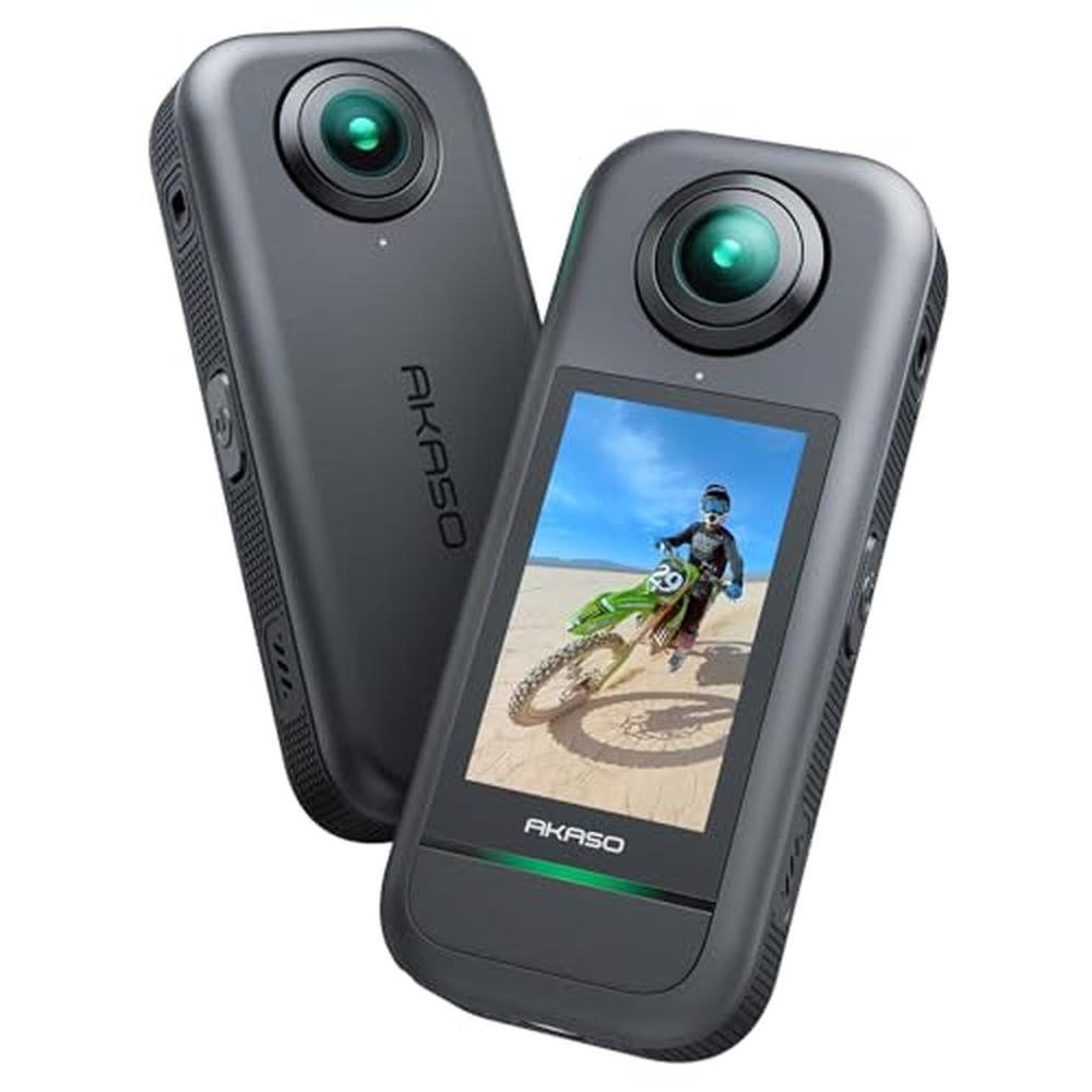 360 Akaso: AKASO 360 Weatherproof Action Camera – Front View