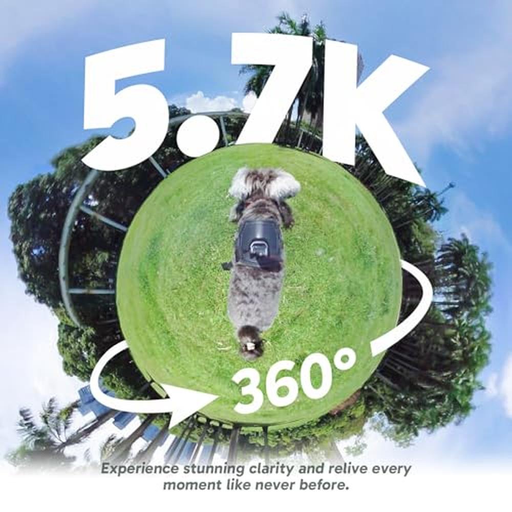 360 Akaso: AKASO 360 Weatherproof Action Camera – Side View