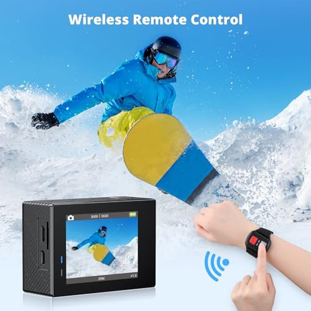 Camera Akaso: Akaso Brave 4 Action Camera 4K 30FPS Ultra HD – Packaging