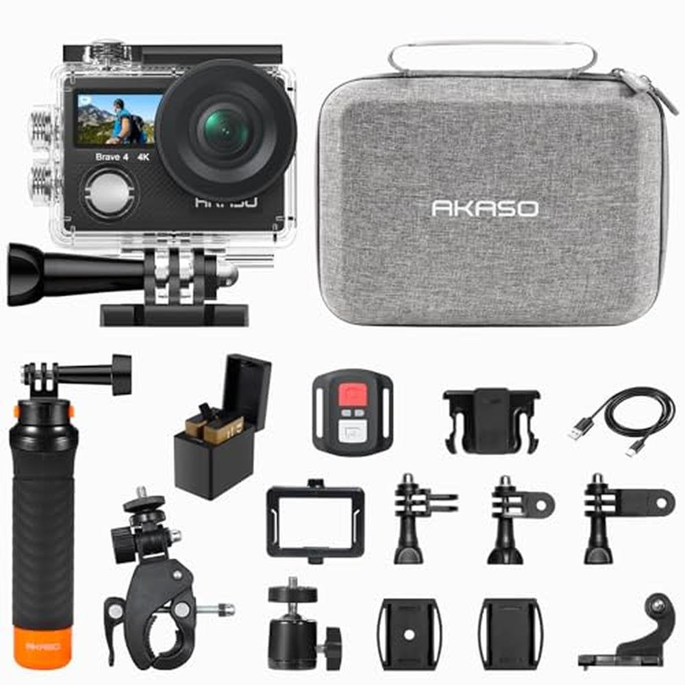 Camera Akaso: AKASO Brave 4 Action Camera 4K30 – Front View