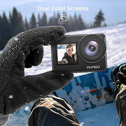 Action Camera AKASO: AKASO Brave 7 4K30FPS 20MP – In Use
