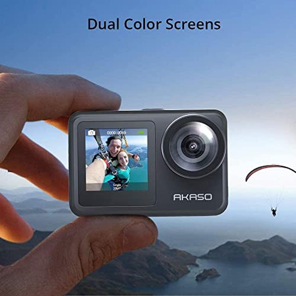 Camera Akaso: AKASO Brave 7 LE 4K30fps Action Camera – Close-up Detail
