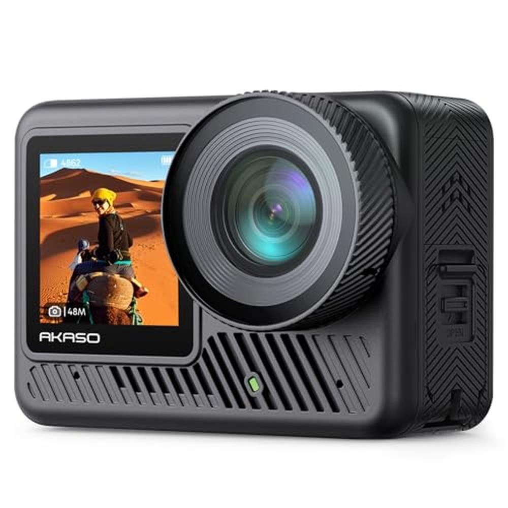 Action Camera: AKASO Brave 8 Lite 4K60 Waterproof – Front View